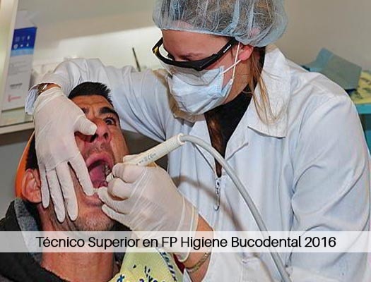 Técnico Superior en FP Higiene Bucodental 2022